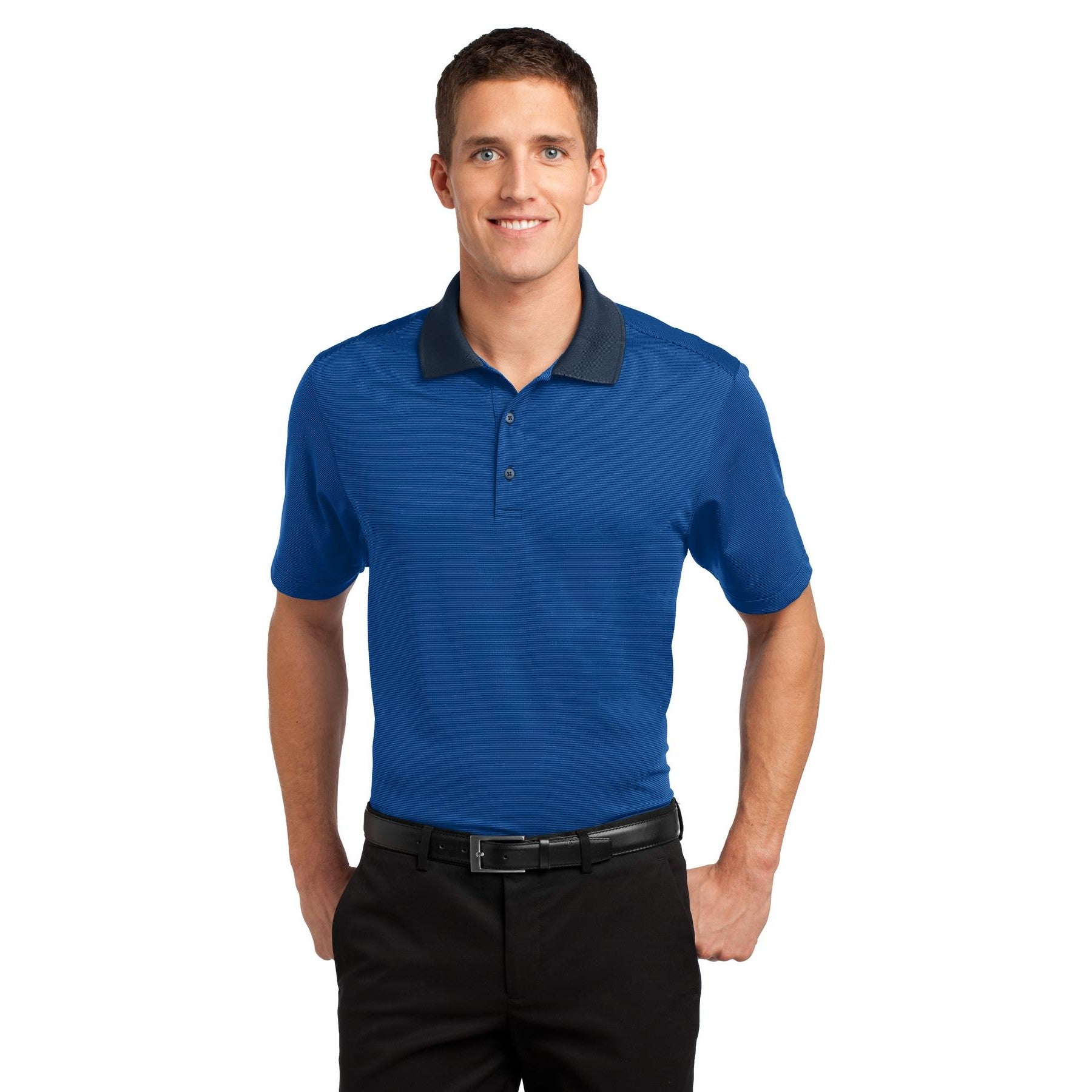 Port Authority-Port Authority® Fine Stripe Performance Polo. K558-MedTech-2